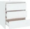 vidaXL Príborník biely 70x41x75 cm Materiál dreva Náhľad obrázku produktu 5