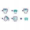 Instructions for using a water filter cartridge. Anteprima dell’immagine prodotto
