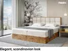 MEBLINI Boxspringbett mit Bettkasten - Gepolstert Produktbild-Vorschau 3