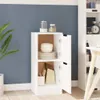 vidaXL Dressoir, wit, 30x30x70 cm, houtvezel Productafbeelding-voorbeeld 4