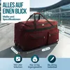 MONZANA® Borsone da Viaggio Trolley XXL 85x43x44cm con Anteprima dell’immagine prodotto 5