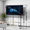 Výškově nastavitelný televizní stojan WISFOR, pojízdný Náhled obrázku produktu 10