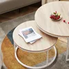 H.J WeDoo Couchtisch rund für Wohnzimmer 2er Set, Produktbild-Vorschau 7