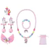 Eenhoorn schoudertas voor meisjes – set van 8 accessoires, Productafbeelding-voorbeeld 2