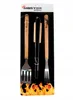 Grillbesteck Set Mit Grillzange Grillgabel Grillwender Produktbild-Vorschau 2