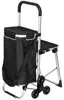 Einkaufstrolley 40 L Oxford-Tasche 3-Rad Treppensteig Produktbild-Vorschau 1