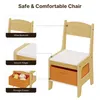 BEALIFE 3-teilige Kindersitzgruppe TB91 | Kindertisch mit 2 Produktbild-Vorschau 2