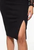 QUEEN KEROSIN Pencil Dress Mit Stickereien Schwarz S Produktbild-Vorschau 5