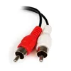StarTech.com 15cm Audio Kabel 3,5mm Klinke auf 2x RCA/Cinch Produktbild-Vorschau 3