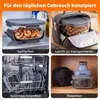 Fritéza COSTWAY 4 l/1,7 l, multifunkční fritéza 6 v 1, 1500 Náhled obrázku produktu 9