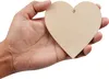 Kurtzy 50-er Pack Holzherzen mit 10m Jute Schnur - 10x10cm Produktbild-Vorschau 3