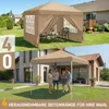 ALIGHTUP Pavillon pliable 3x3 m Pavillon de jardin avec 4 Voir les images du produit 11