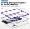 Samsung Galaxy Z Fold4 5G 360 Grad Acrylic + PC + TPU Cover Produktbild-Vorschau 2