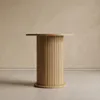 Beistelltisch SCAVA, geriffelt, Ø 45 x 50 cm Produktbild-Vorschau 3