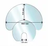Aduro Glasbodenplatte, Halbmond, 53119, Funkenschutzplatte Produktbild-Vorschau 2