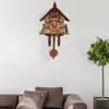 Orologio a cucù da parete - Chalet in legno - Pendolo - Anteprima dell’immagine prodotto 2