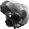 LS2 FF902 Scope II casque pliable, gris, 3XL (65/66) Voir les images du produit 9