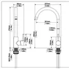 AICA Messingkern Küchenarmatur Einhandmischer 38cm Produktbild-Vorschau 2