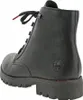 A close-up side view of a black boot. Produktbild-Vorschau