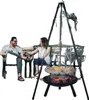 Foyer BBQ d'extérieur, support réglable à trois pieds, Voir les images du produit 1