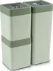 Set de bocaux Sigma pour la maison, 0,6 l + 1,4 l, vert Voir les images du produit 1