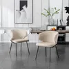 HOME DELUXE - Polsterstuhl AMARA- 1 Stück, Farbe: Samt Produktbild-Vorschau 2