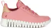 A side view of a pink sneaker with a white sole. Podgląd zdjęcia produktu