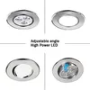 6Pc 7W Led encastrables Lampes de cuisine Blanc chaud 230V Voir les images du produit 5