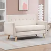 Canapé 2 places HOMCOM, avec coussins d'assise et de Voir les images du produit 10