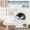 Kopfkissen 80x80 2er Set Superweiches Kissen Set Allergiker Produktbild-Vorschau 4