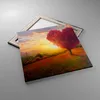 Bild auf Leinwand - Leinwandbild - Baum Wiese Blume - Produktbild-Vorschau 2