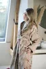 Pip Studio Bademantel Secret Garden Khaki M Produktbild-Vorschau 13