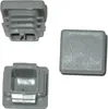 100 x Lamellenstopfen Vierkantrohrstopfen 25 x 25 mm Produktbild-Vorschau 1