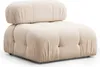 Hanah Home, Bubble O1 - Cream Bouclette, Canapés Voir les images du produit 1