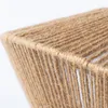 Deckenleuchte aus Naturjute, Ø 430 x 220 mm, handgefertigte Produktbild-Vorschau 3