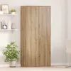vidaXL Armadio alto in rovere Artisan 80 x 39 x 178 cm Anteprima dell’immagine prodotto 2