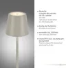 Selltec LED Tischlampe Akku Outdoor Up & Down Produktbild-Vorschau 3