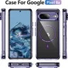 A collage of images showing a phone case from different angles, including a close-up of the back with a magnetic charging ring and a phone inside the case. Náhled obrázku produktu