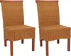 set di 2 sedie da pranzo Sedia in vimini Sedia M42, rattan Anteprima dell’immagine prodotto 1