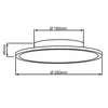 BRILLIANT runde LED Deckenleuchte CERES | Paneel  Ø 25 cm Produktbild-Vorschau 7