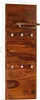 vidaXL Wieszak ścienny z litego drewna akacjowego 118×40 cm Podgląd zdjęcia produktu 9