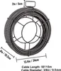 SucceBuy kabel do czyszczenia rur, 15,2 m x 0,9 cm, spirala Podgląd zdjęcia produktu 8