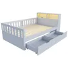 Letto a castello 90x200 cm con cassetti, divano letto in Anteprima dell’immagine prodotto 8