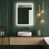 ARTFORMA LED Badspiegel rechteckig 80x60 cm rahmenlos mit Produktbild-Vorschau 1