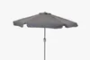 Merxx Sonnenschirm Ø 230 cm, grau Produktbild-Vorschau 1