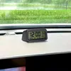 Zasilany energią słoneczną zegar samochodowy na deskę Podgląd zdjęcia produktu 10
