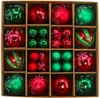 Christbaumkugeln Set 44 Metallic Lackiert Widerstandsfähig Produktbild-Vorschau 1