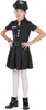 Costume da piccola poliziotta per bambini poliziotta Anteprima dell’immagine prodotto 5