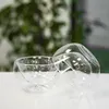 Dvojstenné dezertné misky, sada 2 ks. zo skla v elegantnom Náhľad obrázku produktu 3