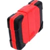 A red and black tool case shown from a diagonal angle against a white background. Produktbild-Vorschau